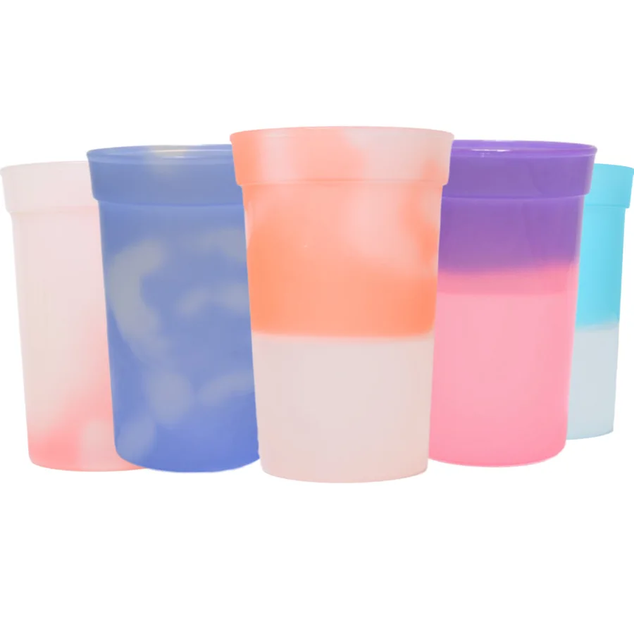 PP Material  Luminous Cups Can Be Customized Color Changing Plastic Cups Suitable For Various Occasions Luminous Cups