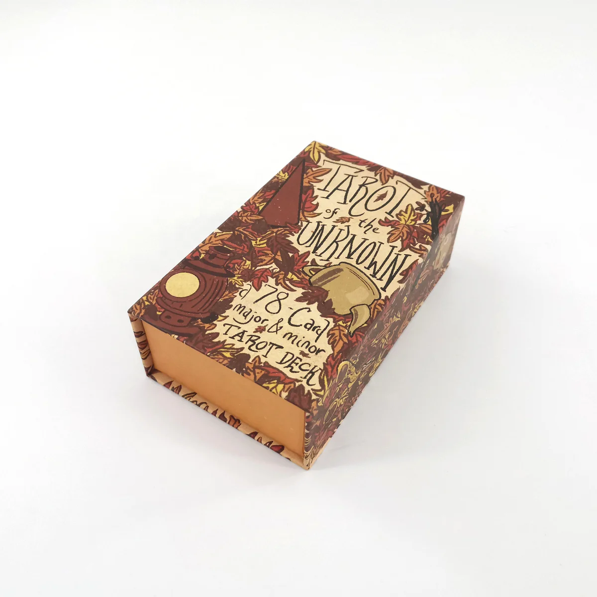 
Paper Gold Gilt Edges Tarot Cards Oracle Deck Custom Printing With Guidebook For Sale 