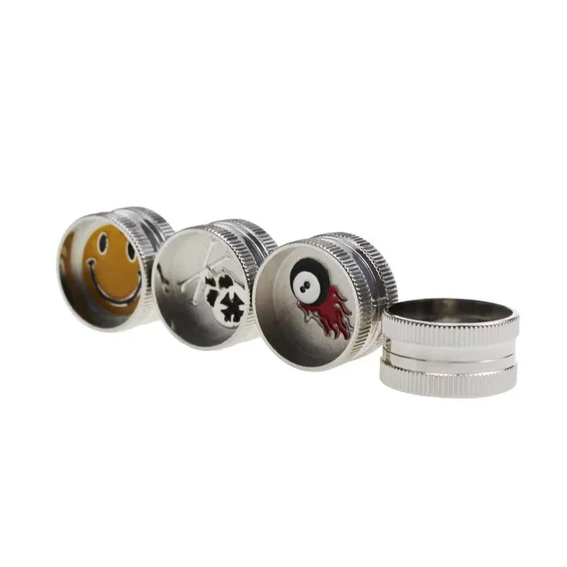 Limited time Mini portable die cast smoke Grinder 30mm two-layer zinc alloy grinder cigarette accessories tobacco companion