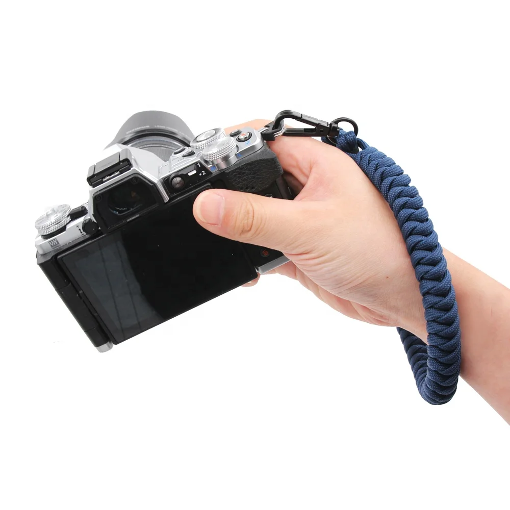 Nylon 550 Handmade  Paracord Wrist Camera Strap