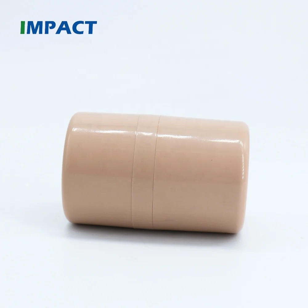 Pink Loose Powder Jar with Sponge