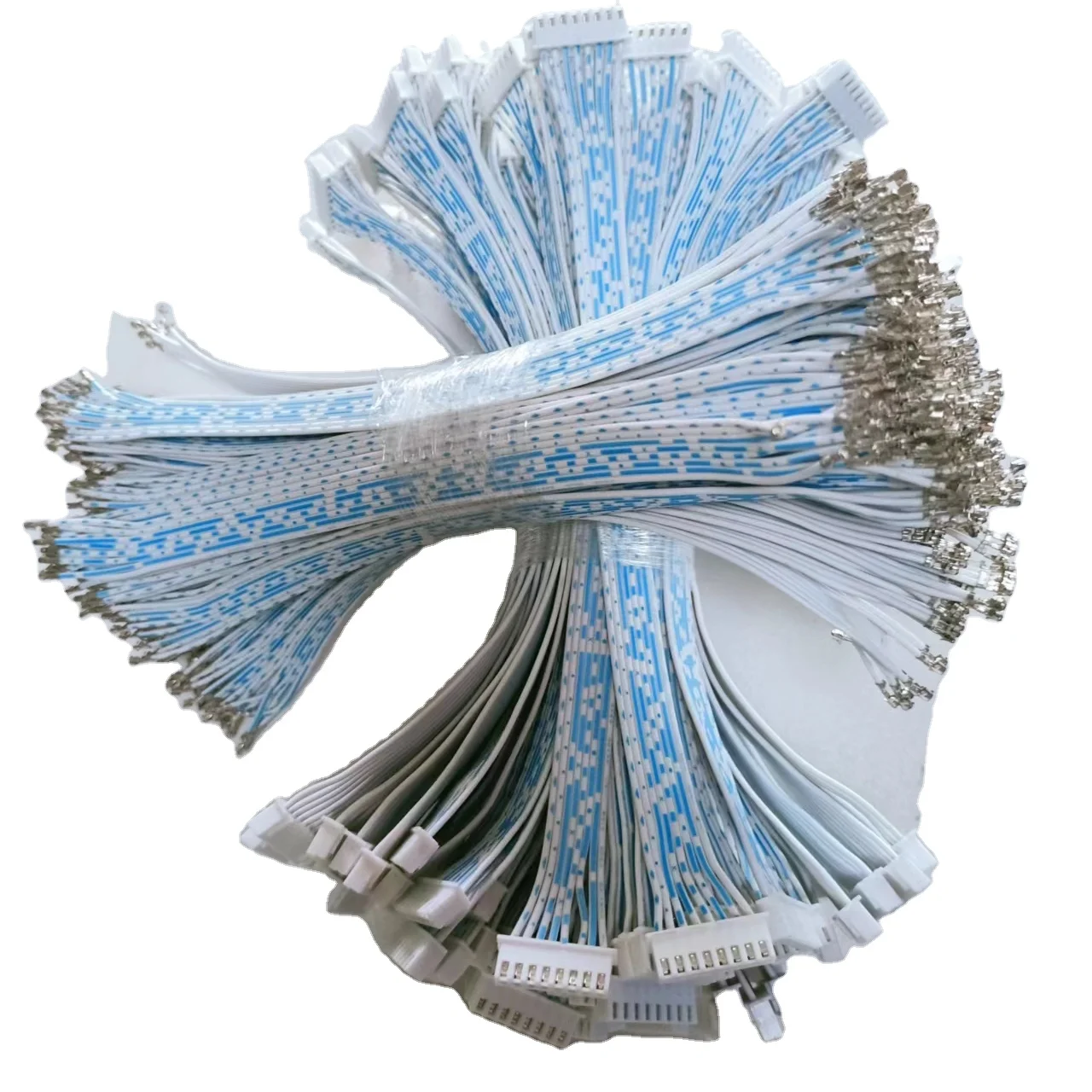 cable wire harness flexible 8pin 2.54pitch awm UL2468 flat cable
