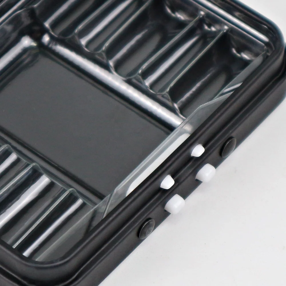 Airtight Child Resistant Tins Small Pre Rolled Tin - Child Resistant  Pre Rolling Metal Tin Case With CR System Lock