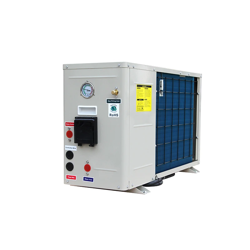 8KW Residential Water Heating System Air Source Water Heater Heat Pump With Hi-COP And Safety