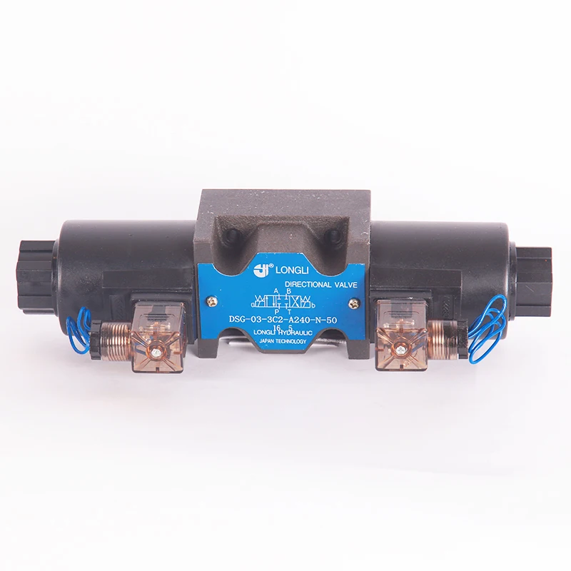 DSG 03 3C6 24V Yuken Solenoid Hydraulic Flow Control Throttle Valve Coil