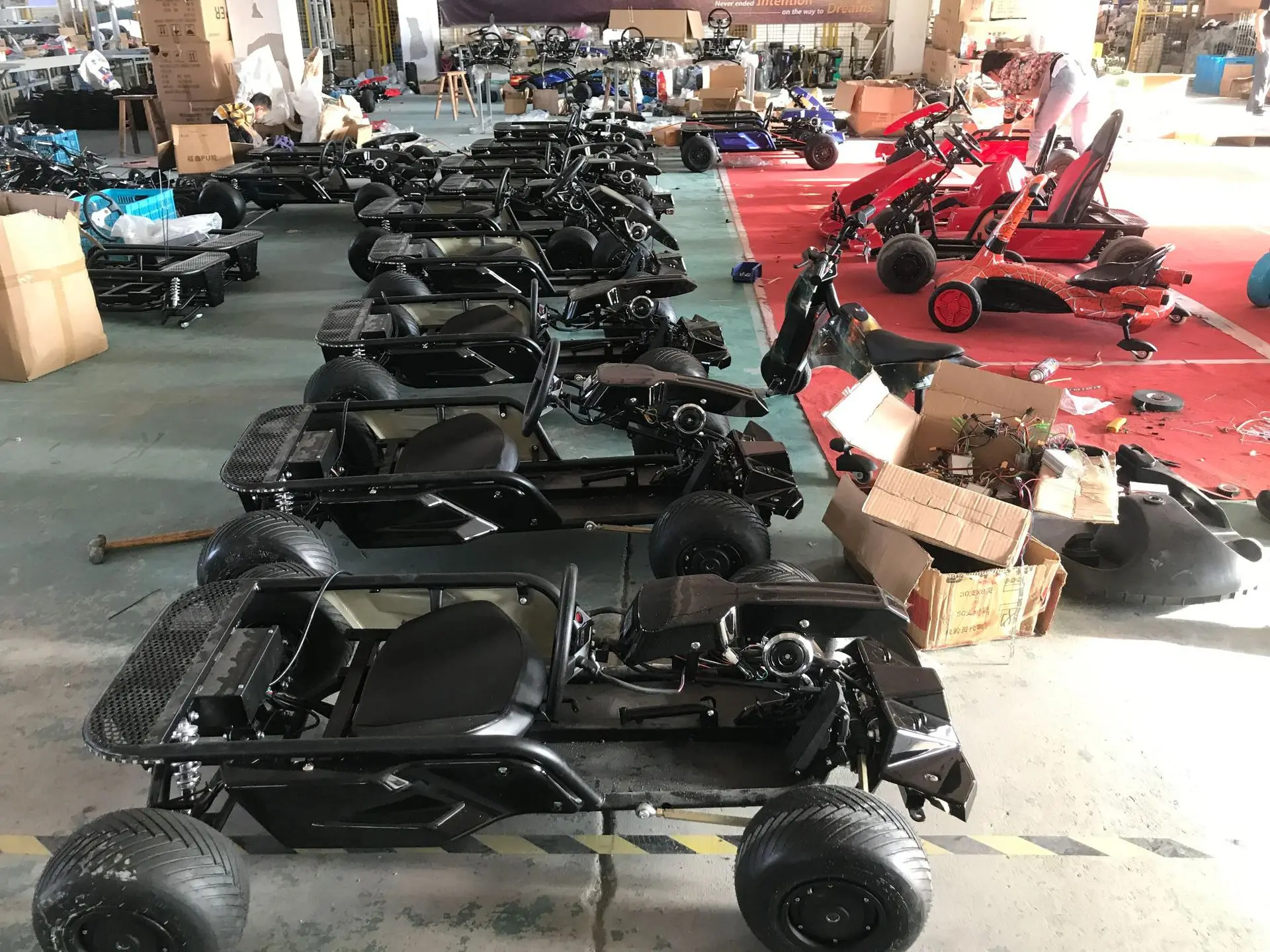 Electric Drifting Karting go-kart Racing 2IN1 Newest modle 2022 high quality 12V 7AH mini children go kart electric kart