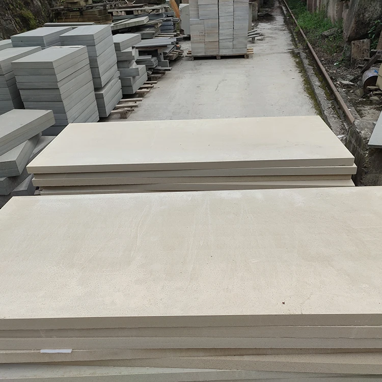 Sandstone Pillar Roman Column High End House Villa Decoration Natural Stone Columns