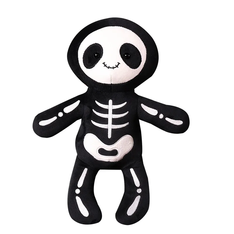 2024 Custom funny Halloween decorations gift Skeleton plush toy Stuffed toys ghost novelty gift