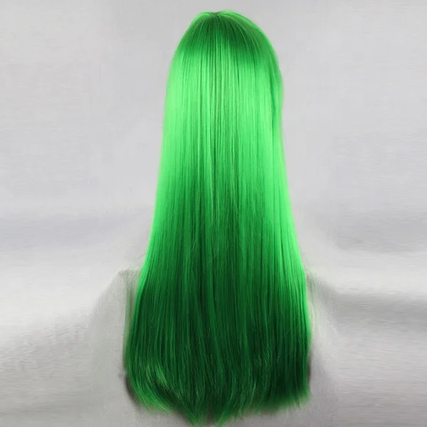 Wholesale Rance 9 The Helman Revolution Shizuka Masou Long Straight Green Cosplay Wigs