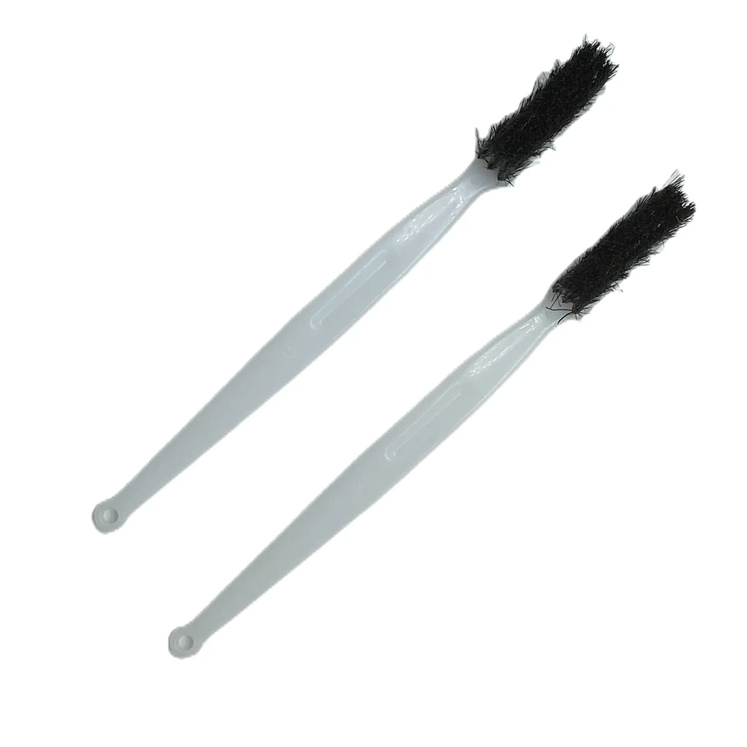 PP Handle Nylon Cleaning Tooth Brush  for leather and shoe factory  plastic handle glue paste tooth brush