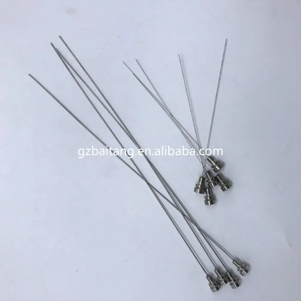 reusable stainless steel stylet cleaning needle for cannula liposuction fat transfer different size