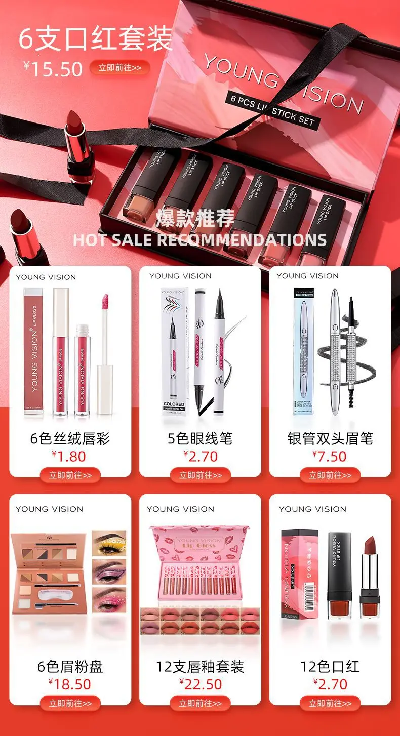 New sales 12 boxed glue eyeliner not easy to stain color eyeliner  white pencil eyeliner