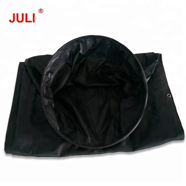 Customized flexible round black high pressure coal mine ventilation air vent duct