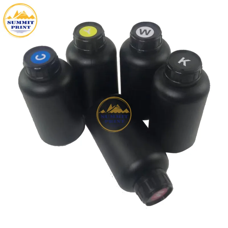High Quality 7 Colors  1000 ML SUMMIT UV Ink for Ricoh Gen5 Konica 1024i