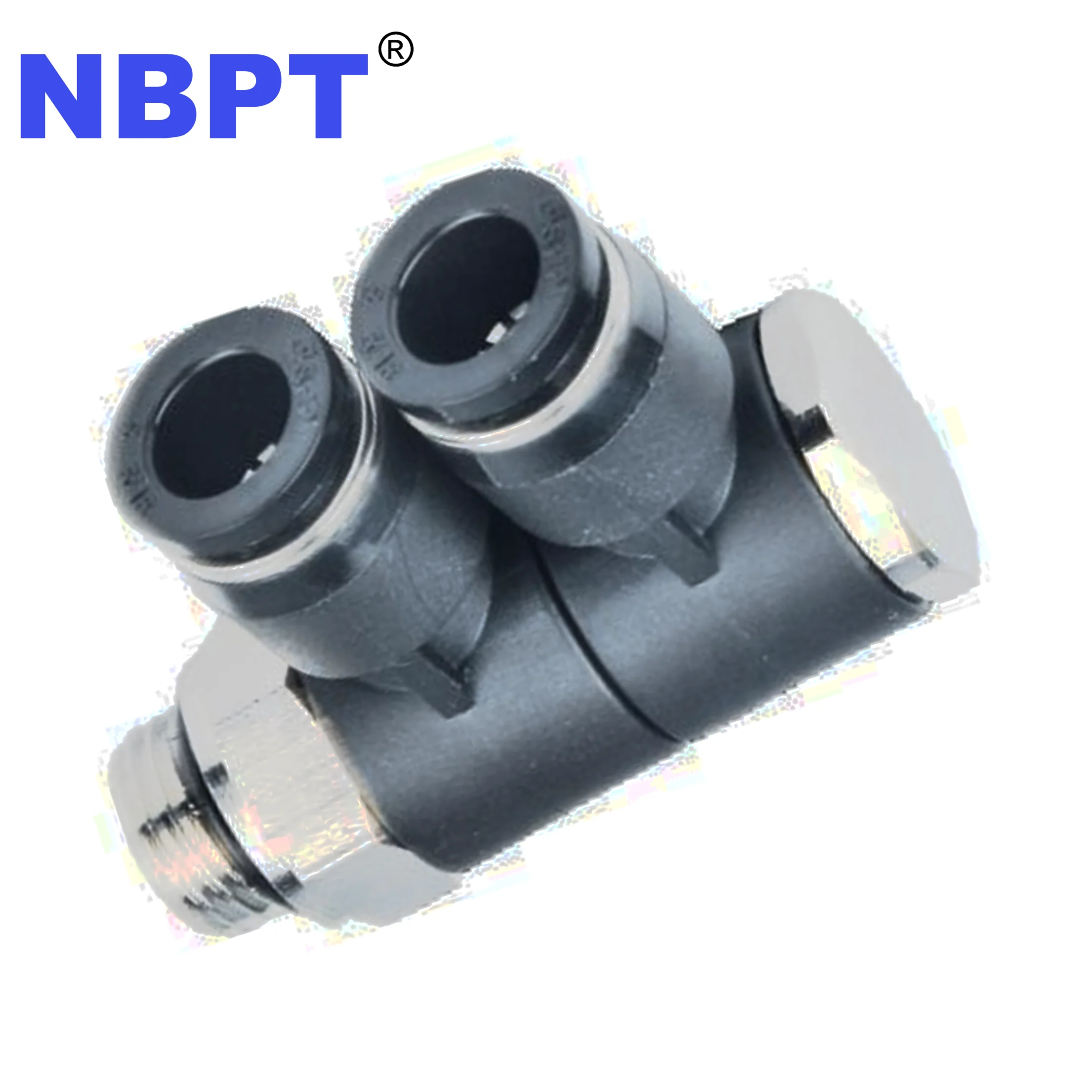 PHW-G двойной bonjo один сенсорный фитинг, BSPP Мужской толчок для подключения, Универсальный резьба подключения