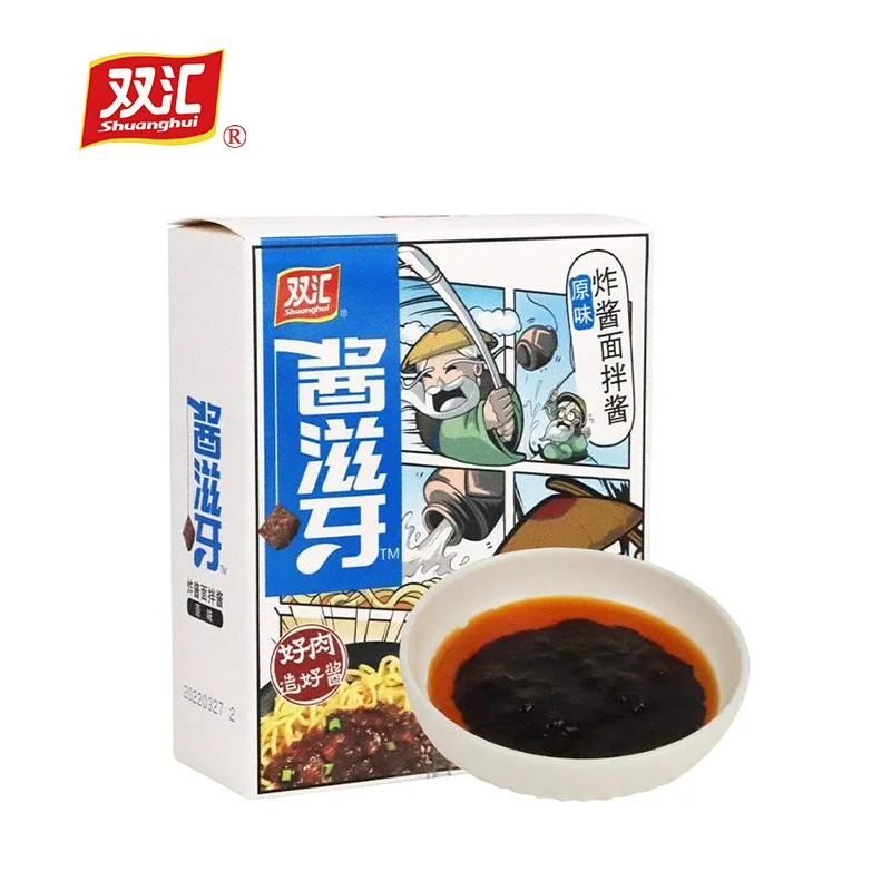 Best Selling Plastic  Packaging Fried Noodle Sauces Natural Delicious Instant Noodle Mixing Sauce ready To Eat Cooking Sauce