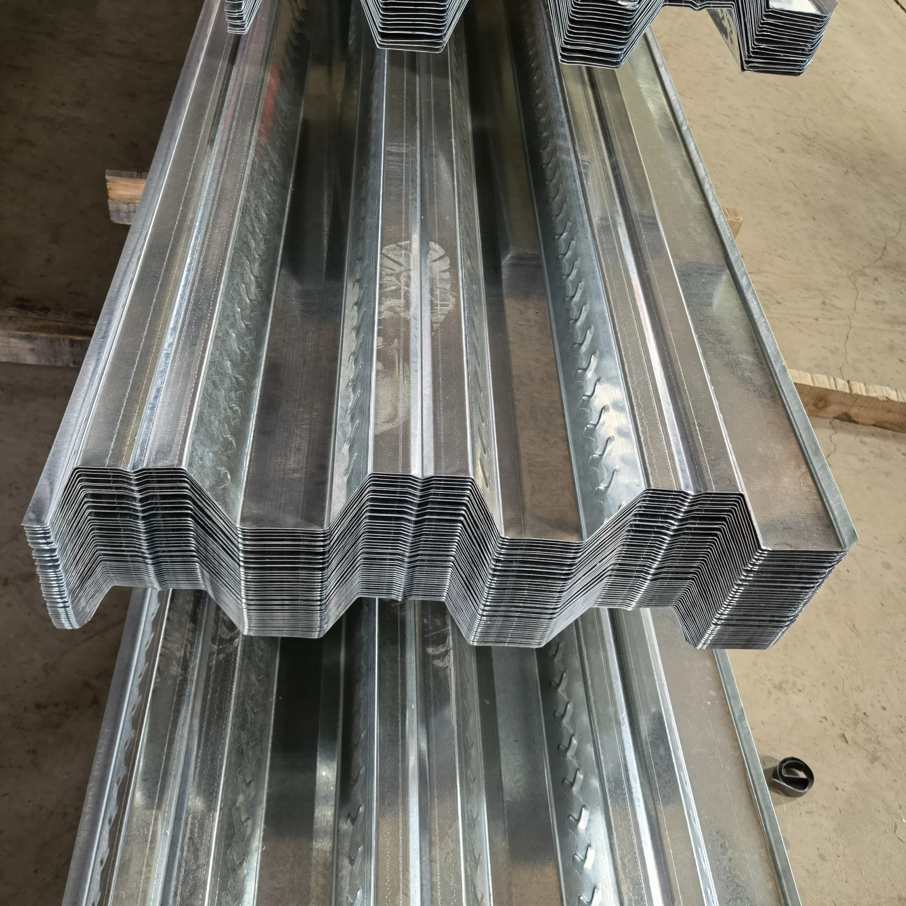 Source factory hot-dip galvanized load-bearing plate, steel structure, galvanized floor bearing plate