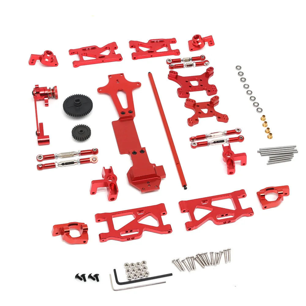 WLtoys комплект 144001 литров, красный аксессуар, поворотный рычаг
