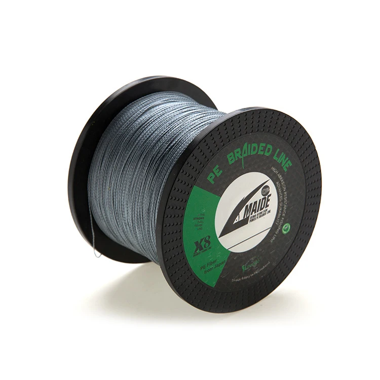 Wholesale 150m 300m 500m 1000m PE Super Strong 8-Strand Braided Fishing Line