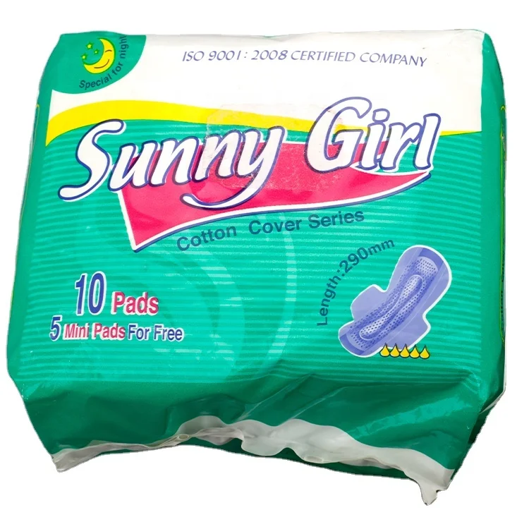 Private Label Premium Anion Chip Women Lady Super Absorbency Natural Period Pads Sanitary Napkin