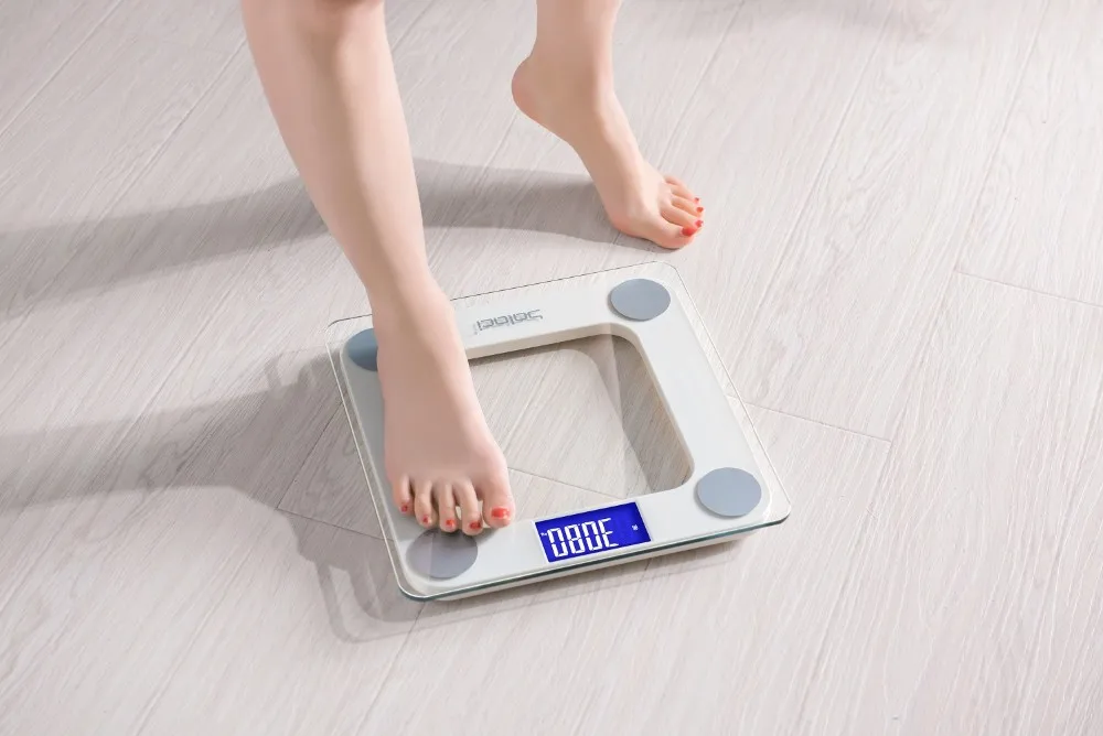 
PINXIN 250kg/550lb Person Weighing Scale Bathroom Glass Scale Electronic Digital 