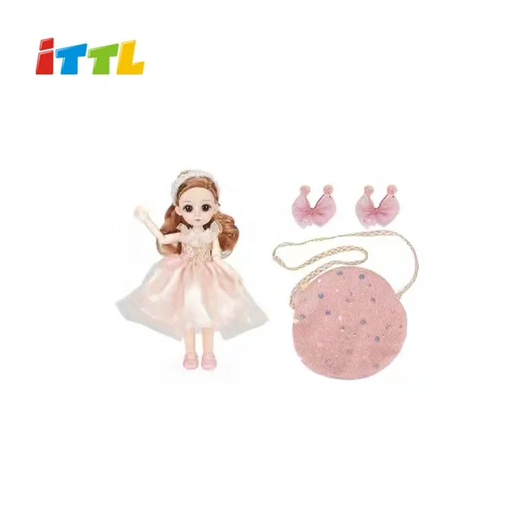 Hot sale beautiful anime girl dolls figure plastic princess figurine