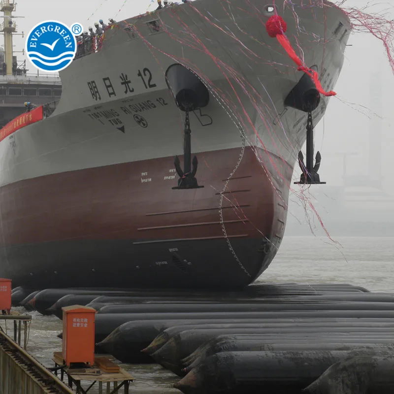 marine boat launching airbag ship launching marine airbag