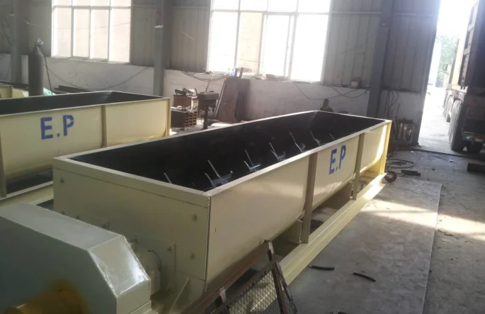 Угля порода торфа двойной смеситель линии по производству