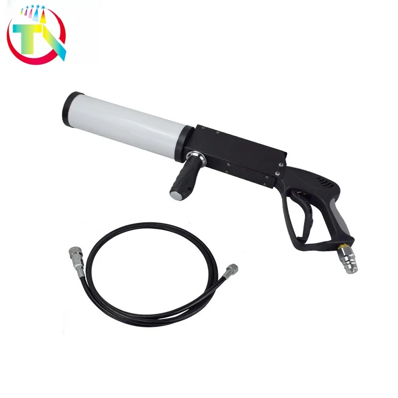Ручной светодиодный СО2 Dj Gun RGB реактивная машина спецсценический эффект CO2 противотуманный пистолет для Disco Party Bar Club Somke