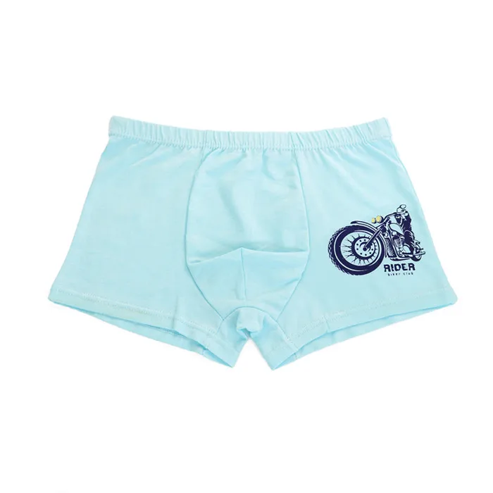 
RTS 4-14 Years Children Qute Printing Organic Cotton Baby Kids Underwear 