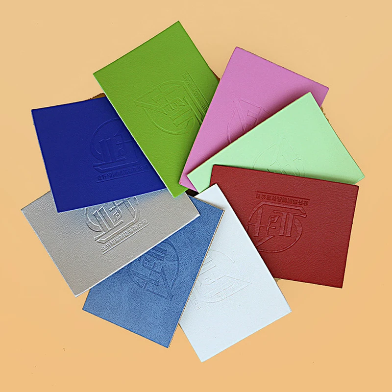 Custom brand jeans clothing clothes tag pu label embossed cow leather label for clothes