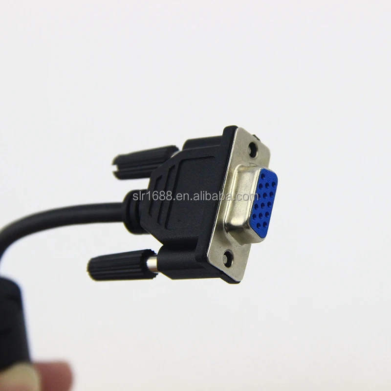 Factory customization pure copper wire VGA DB15 to DB25 parallel signal data cable for computer