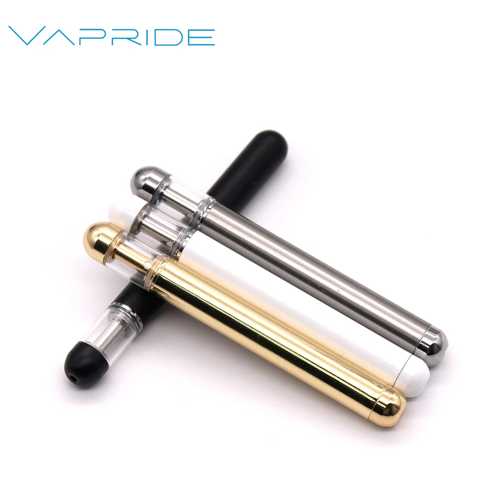 custom logo cbd vaporizer 0.5ml 1ml empty glass tank 350mAh cbd vape oil pen for E Cigarettes