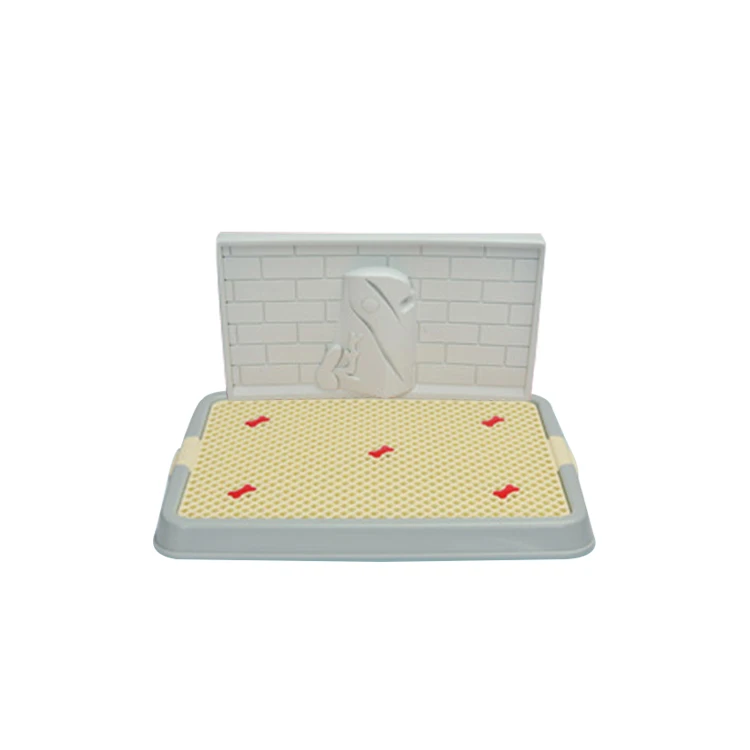 Grass Door And Bathroom Mat Pet Indoor Puppy Dog Pet Potty Training Pee Pad With Mat Grass House Toilet W/tray Easy To Clean