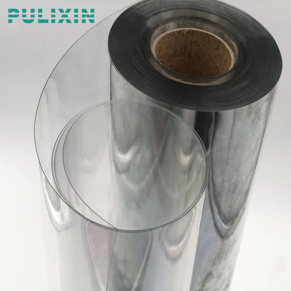 Rigid transparent APET plastic sheet roll PET film material sheet for thermoforming