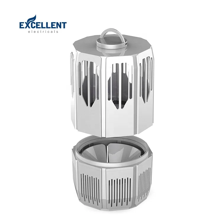 Elegant design built in DC 12V led light electric lamp portable bug zapper mosquito killer lamp with fan