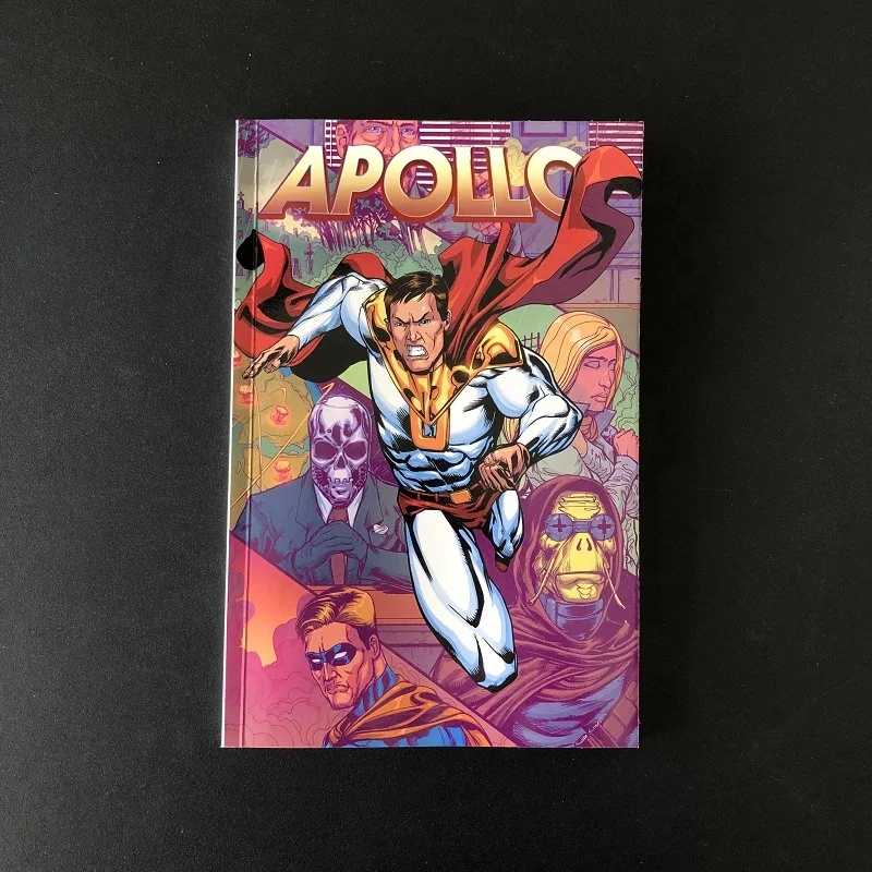 custom high quality full color mini popular comic book printing service catalog  low cost hardcover english books printing