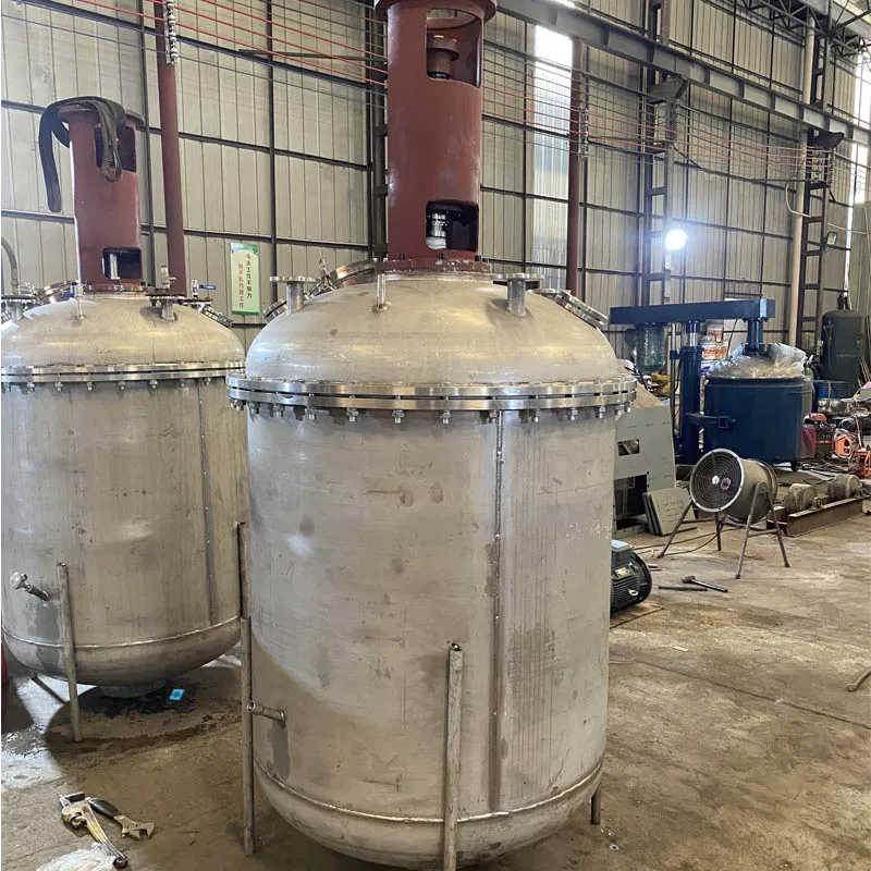 Нержавеющая сталь 2000L резервуар химический пластификатор под ключ проект высокой вязкости реактора