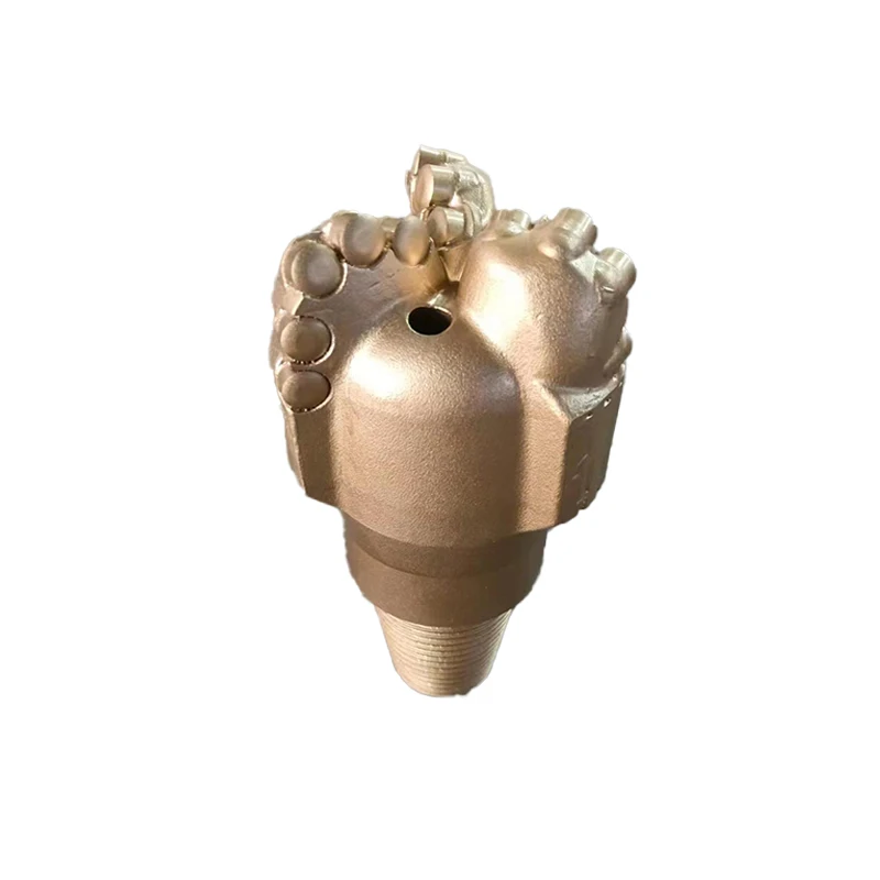 PDC arc angel drill bit with  3 wings  pdc arc drill bit for hard rock formulation drilling