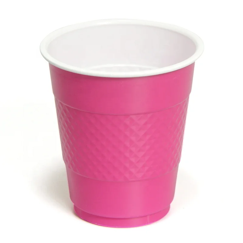 
Custom Color 7oz Disposable Plastic Party Cup 