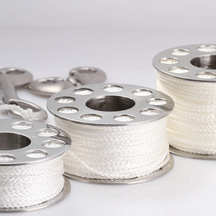 Высококачественная безопасная катушка для подводного плавания с двумя крючками из нержавеющей стали