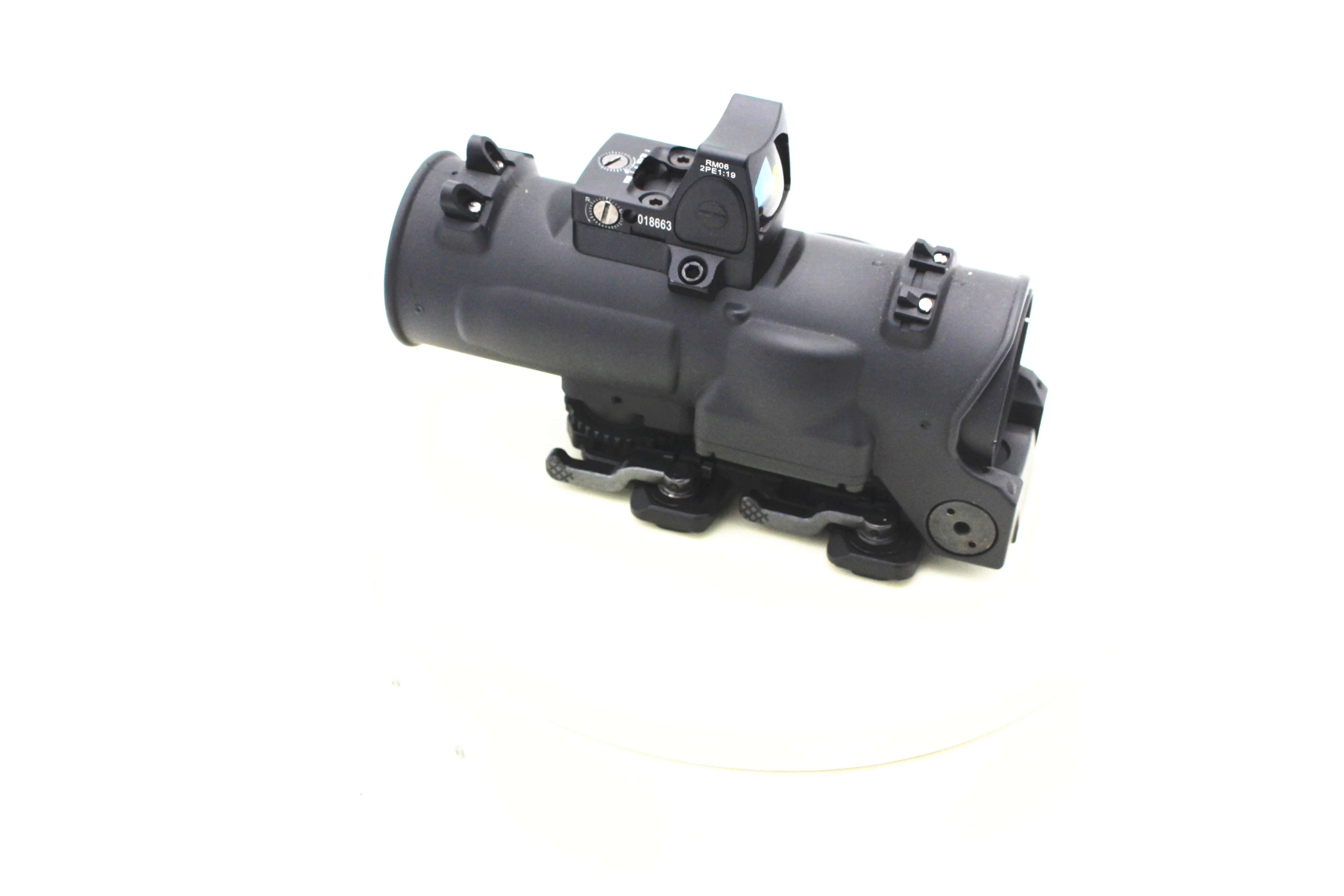 Hunting DR 1-4X Scope with RMR Fixed Dual Purpose Scope Tactical Optics 1-4x with Mini Red Dot Sight Scope