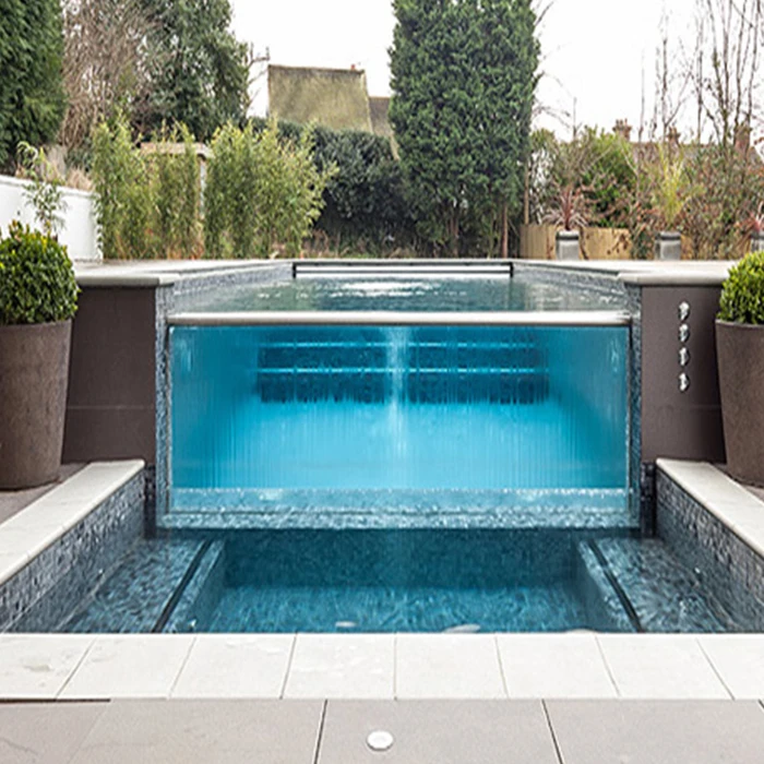Big size hotel swimming spa pool outdoor transparent acrylic swimming pool manufacturers