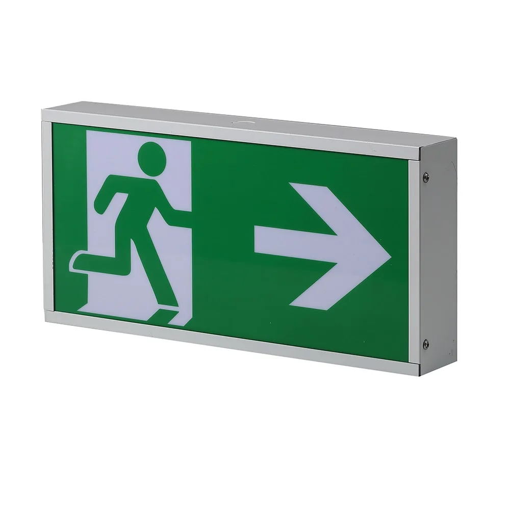 Luminescent Sign PVC Luminous Safety Signs Emergency Exit Sign