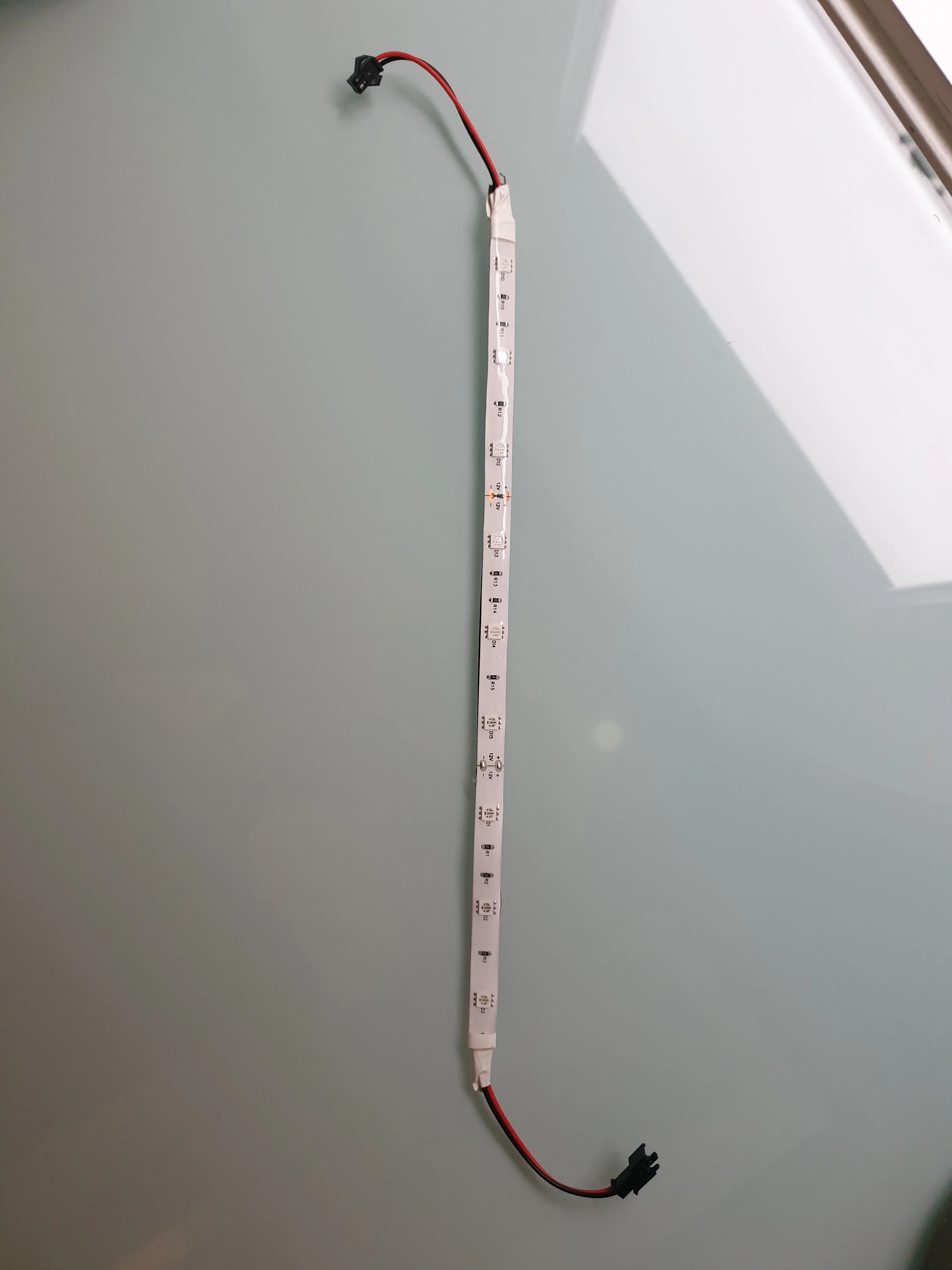 The New 30cm with 18 Leds 4watt 12v 810nm Near-infrared (ir) Led Strip Light Waterproof with Plug-in Jst Connector