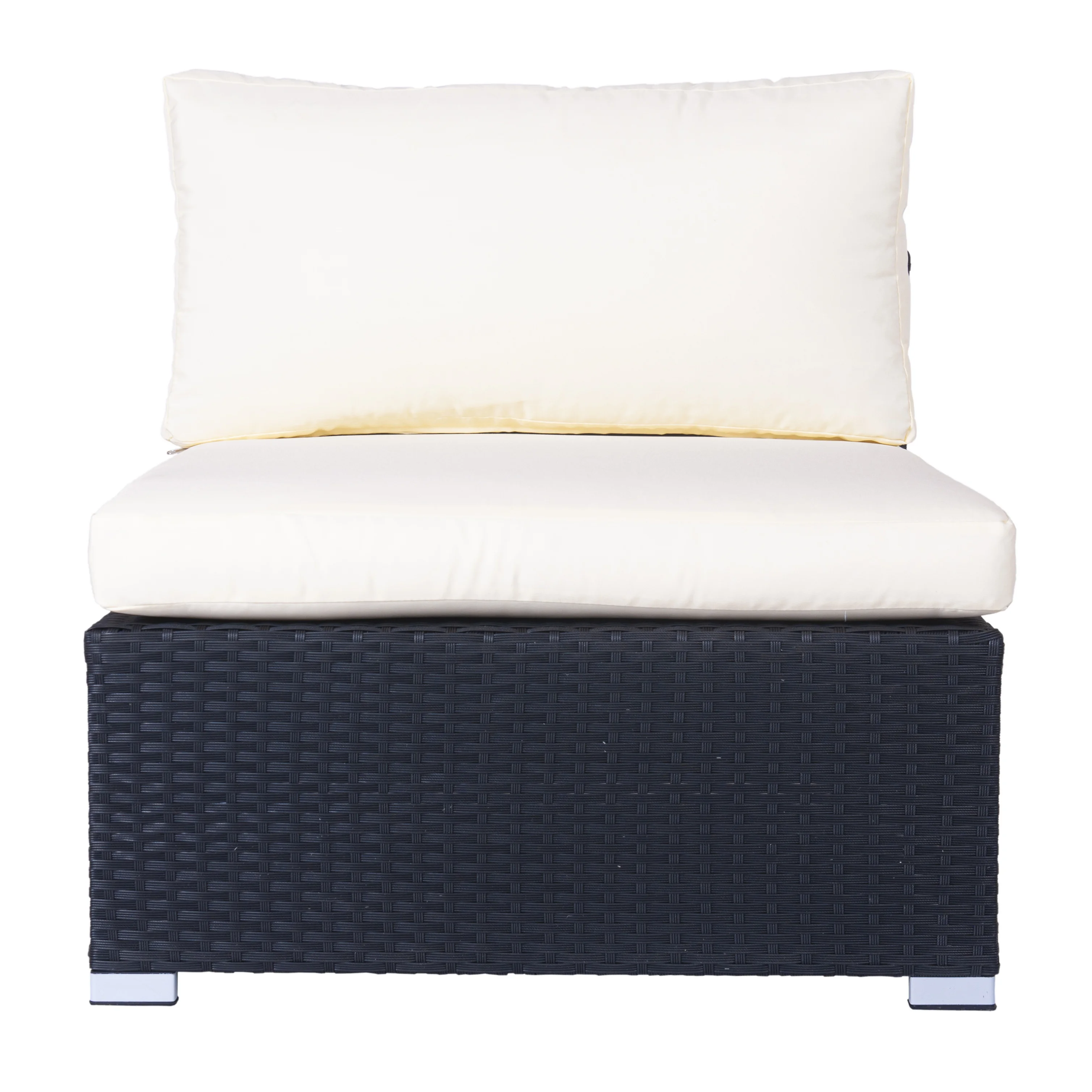 L-образный диван, мебель из ротанга для любой погоды, Модный Набор садовых диванов, садовая мебель из ротанга