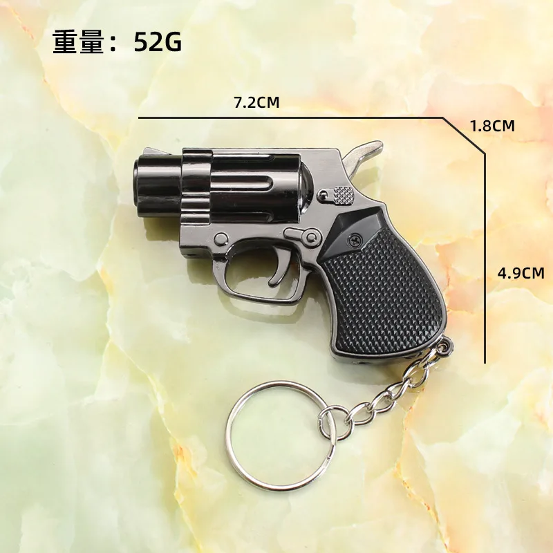 Холодная струйная горелка ветрозащитная регулируемая многоразовая Бутановая сигарная зажигалка подарки уличная Зажигалка в форме