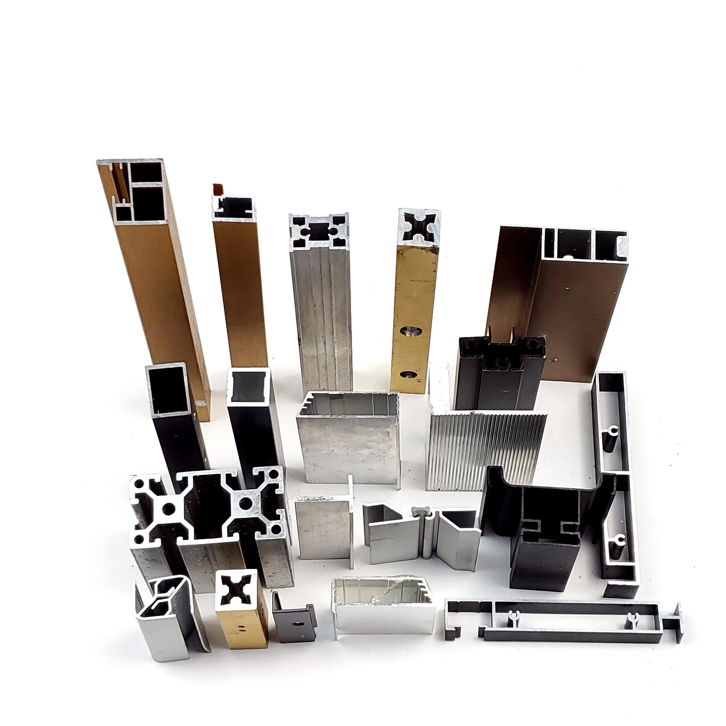 Customized 6063 aluminum profile aluminum frame windows  extrusion profile