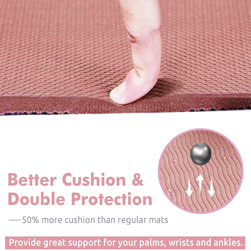 TMT noiseless Jumping Rope Mat Non-slip Textured Surface Eco Friendly Extends Jump Rope Life Absorbs The Impact On Joints Knees