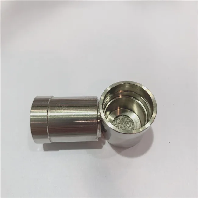 Sintered porous SS316L vent captor 3205.1 air flow sensors compact